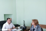 Рабочая поездка в учреждения здравоохранения  поселений района